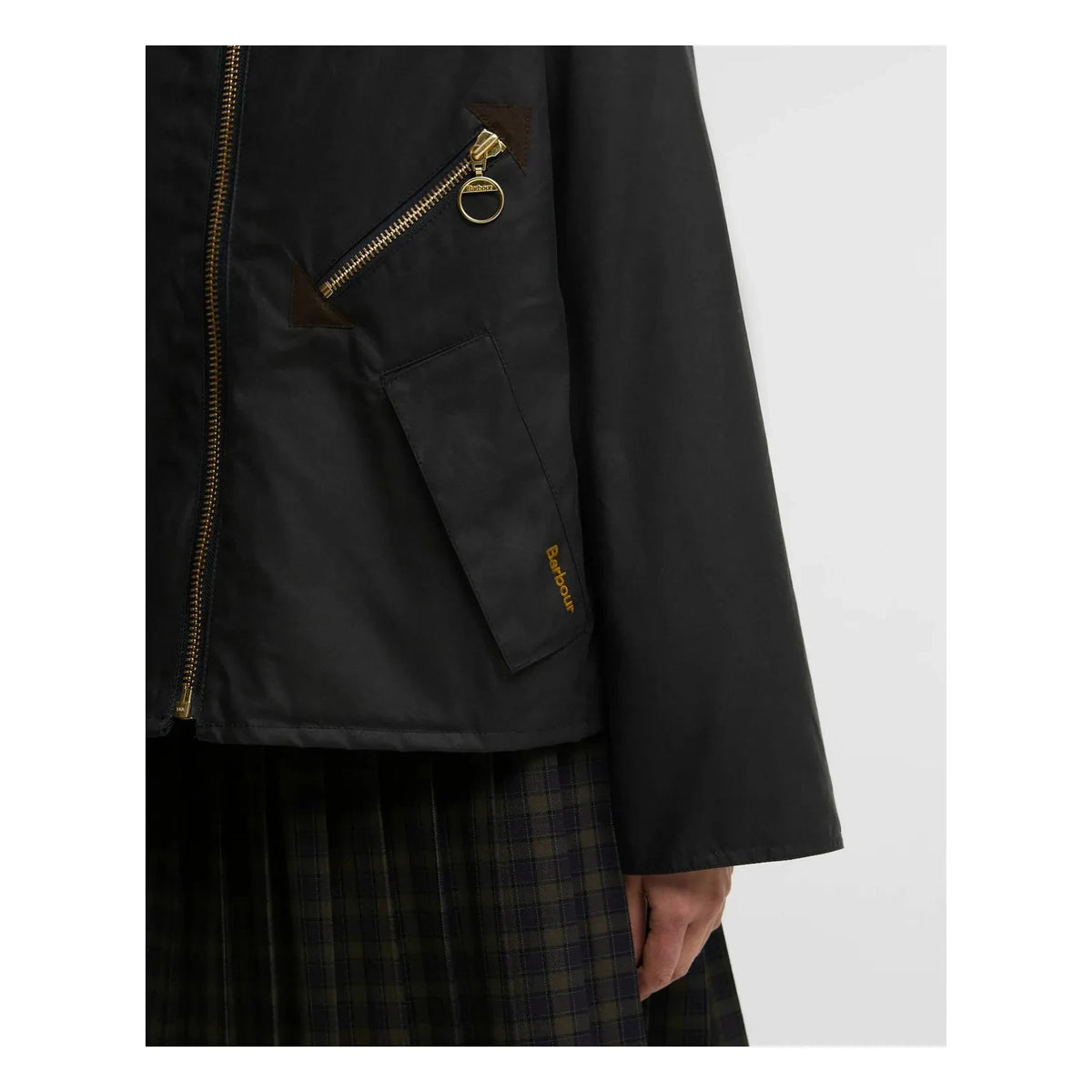Barbour - Arlene Waxed Cotton Jacket | Navy