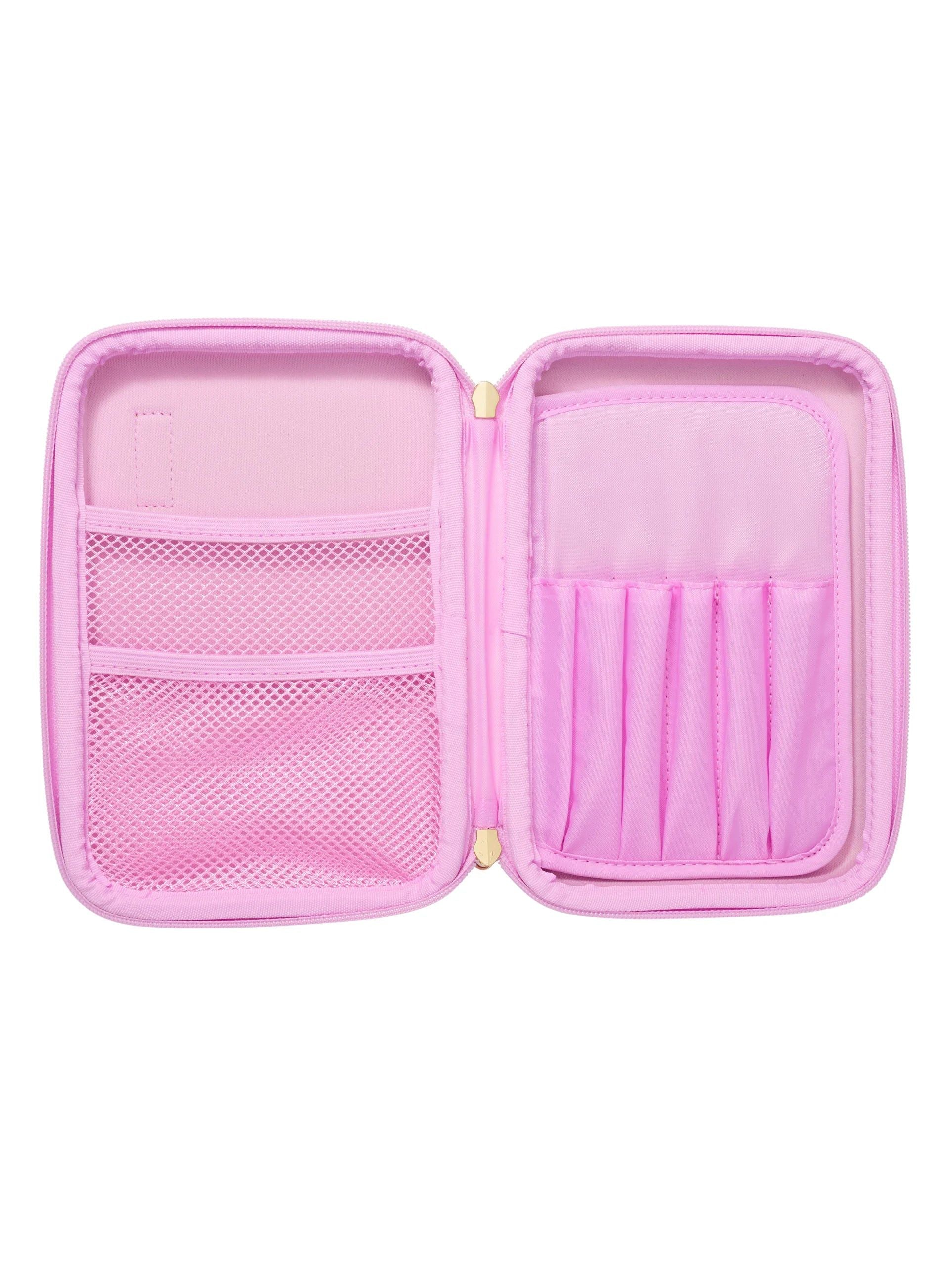 Smiggle - Cosmos Parıltılı Hardtop Kalem Kutusu-Dinossi