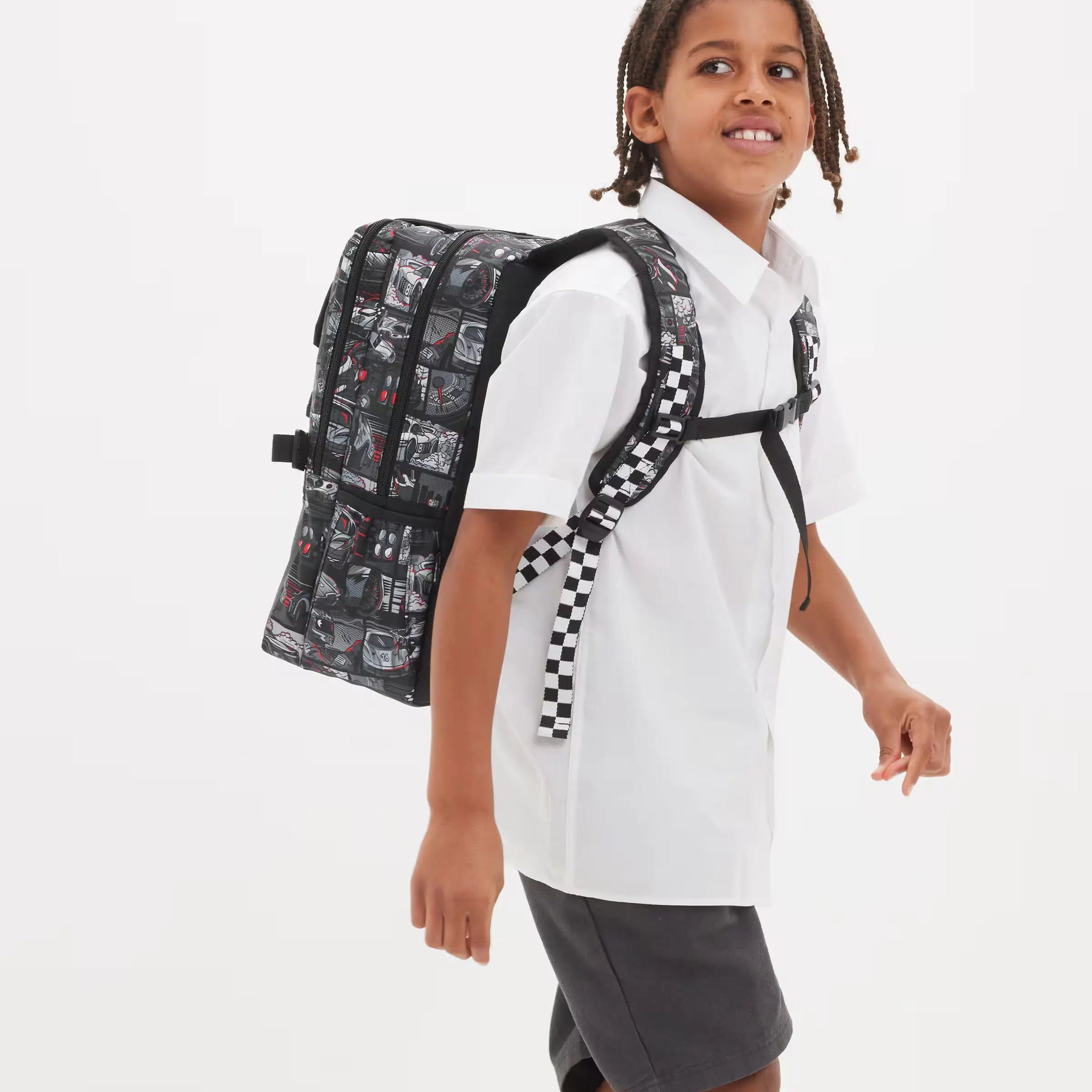 Smiggle - Limitless Ortaokul Sırt Çantası-Dinossi