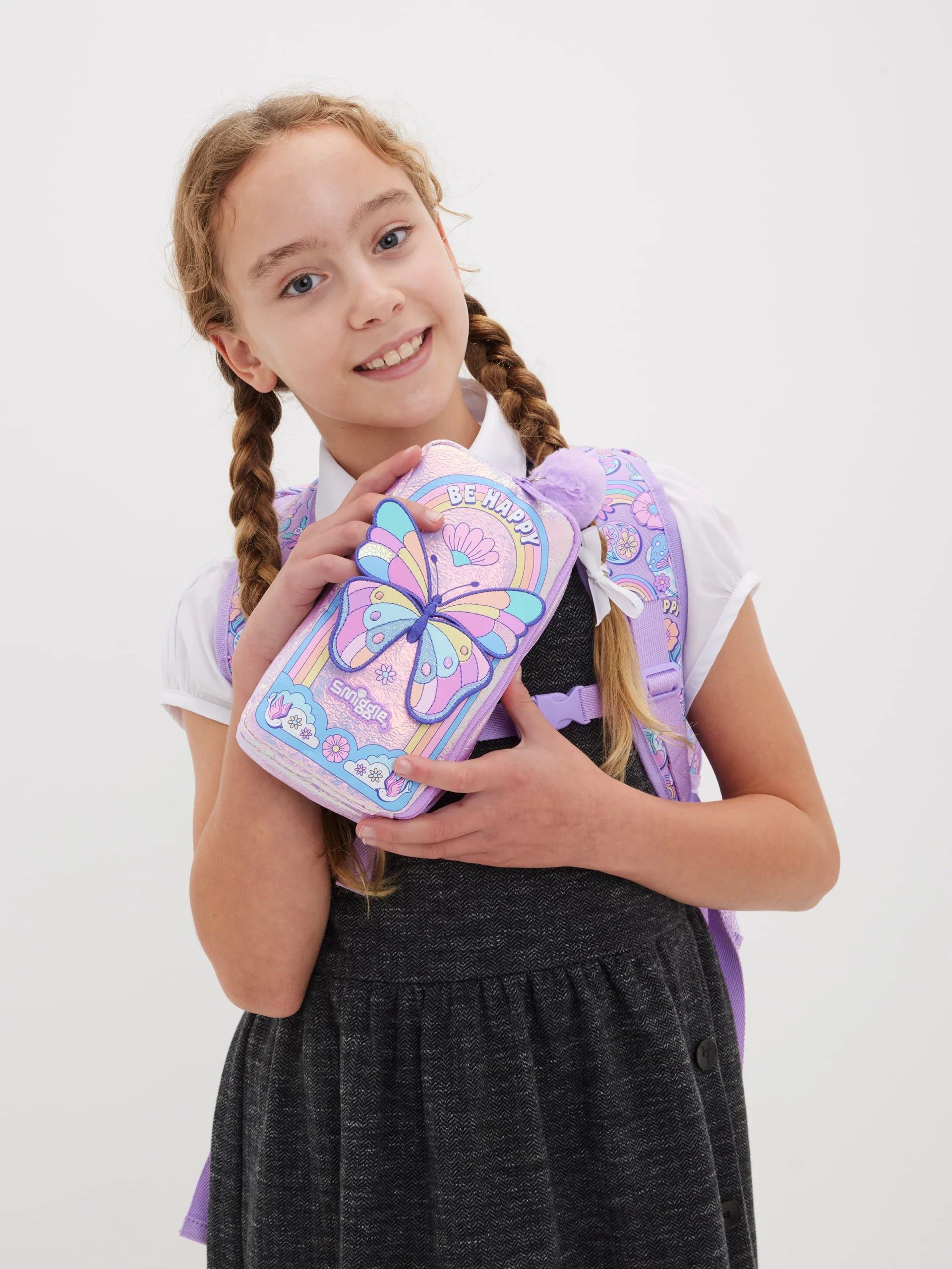 Smiggle - Limitless Klasik Kalem Kutusu-Dinossi