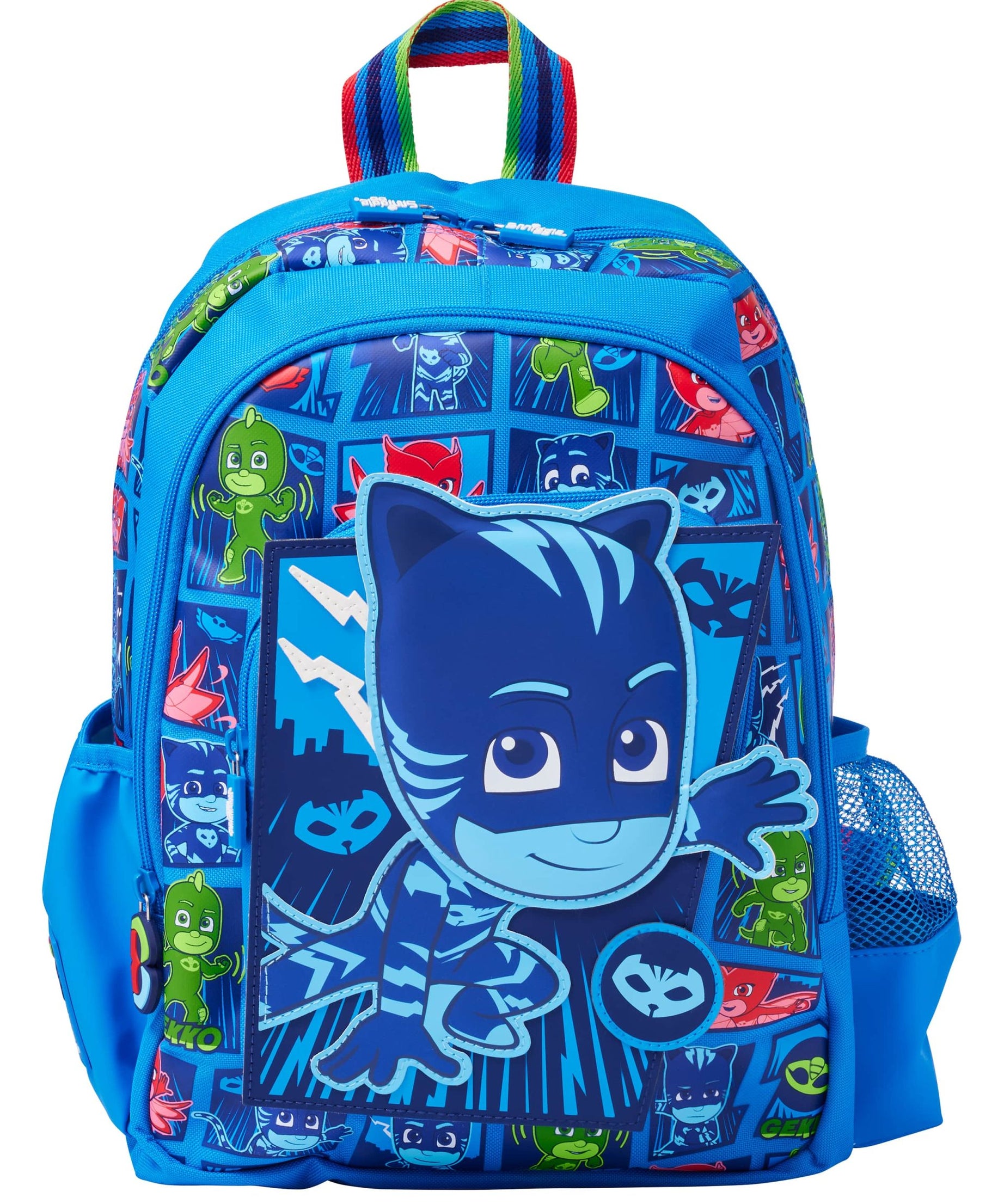 Smiggle - PJ Mask Junior Kapşonlu Sırt Çantası-Dinossi