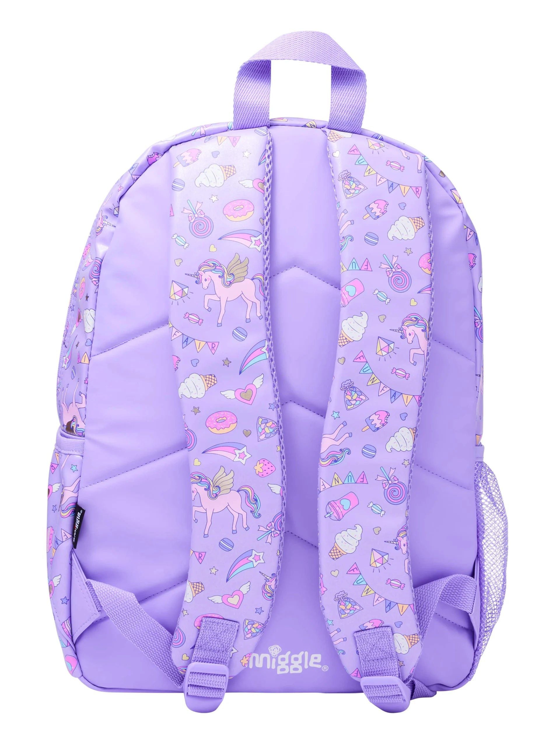 Smiggle - Fun Fair Klasik Okul Sırt Çantası-Dinossi