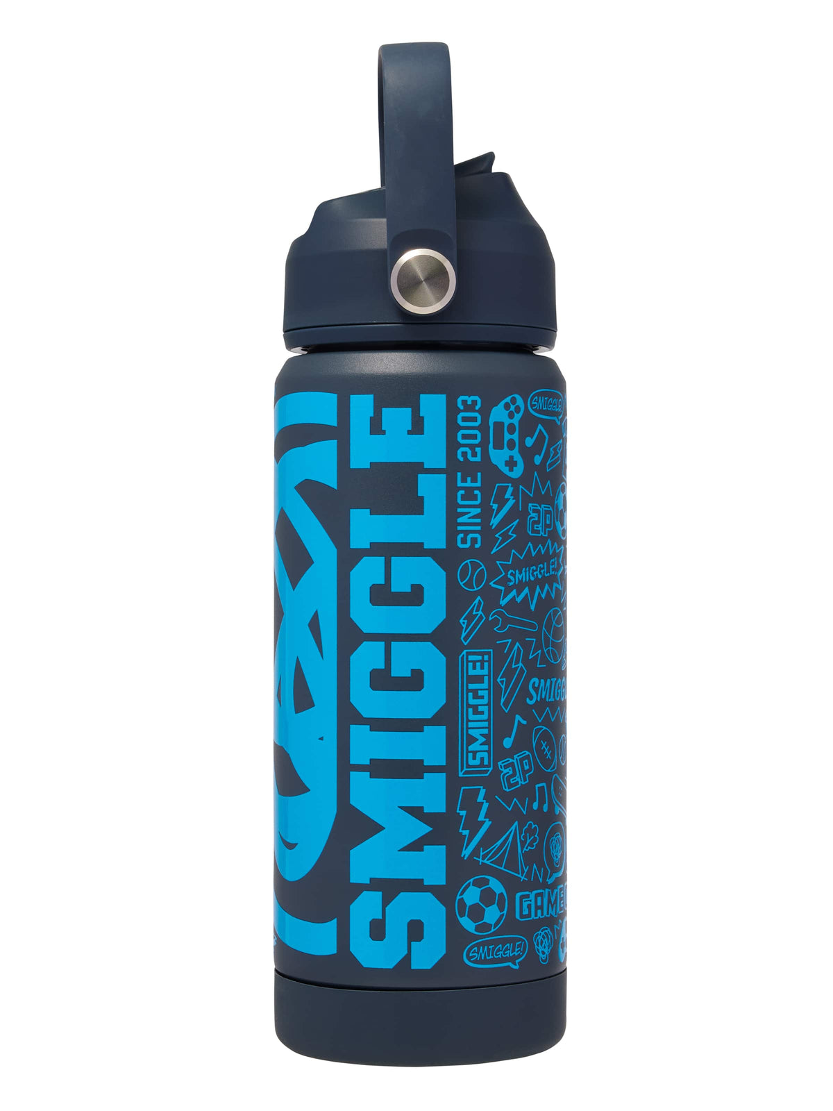 Smiggle - Squiggle Insulated Stainless Steel Drink Bottle 550ml