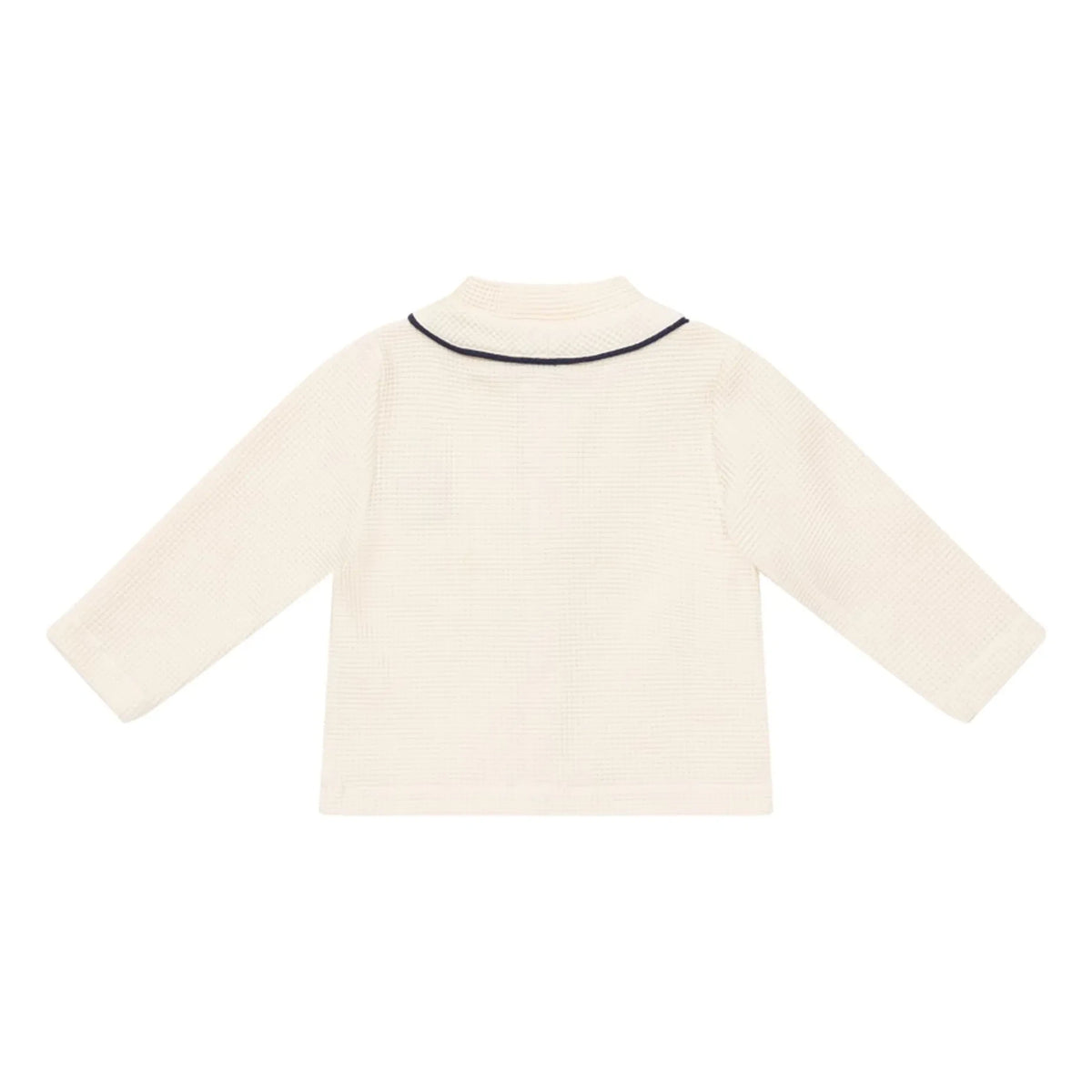 Donsje - Senn Waffle Cardigan | Ivory