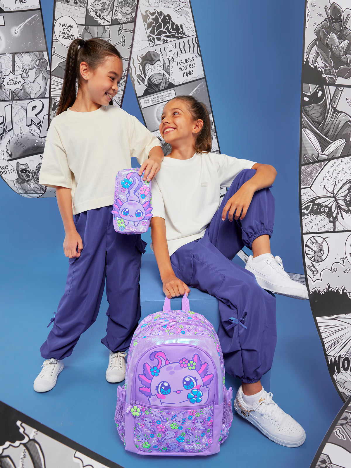 Smiggle - Realm 4-Piece School Bag Set