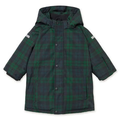 Tinycottons - Checked Ski Jacket | Green