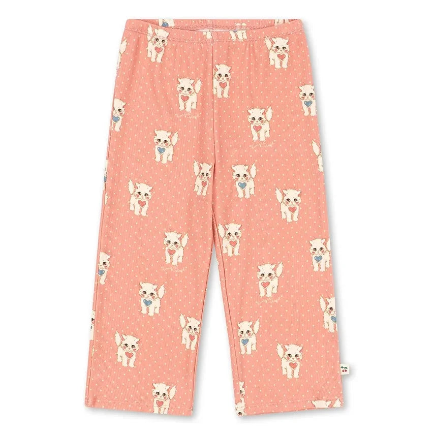 Konges Sløjd - Ella Cats Organic Cotton Pants | Pink