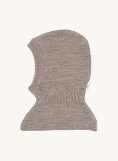 Copenhagen Colors - Ribbed Merino Wool Balaclava | Beige