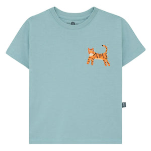 Pepita & Me - Tiger T-shirt | Steel