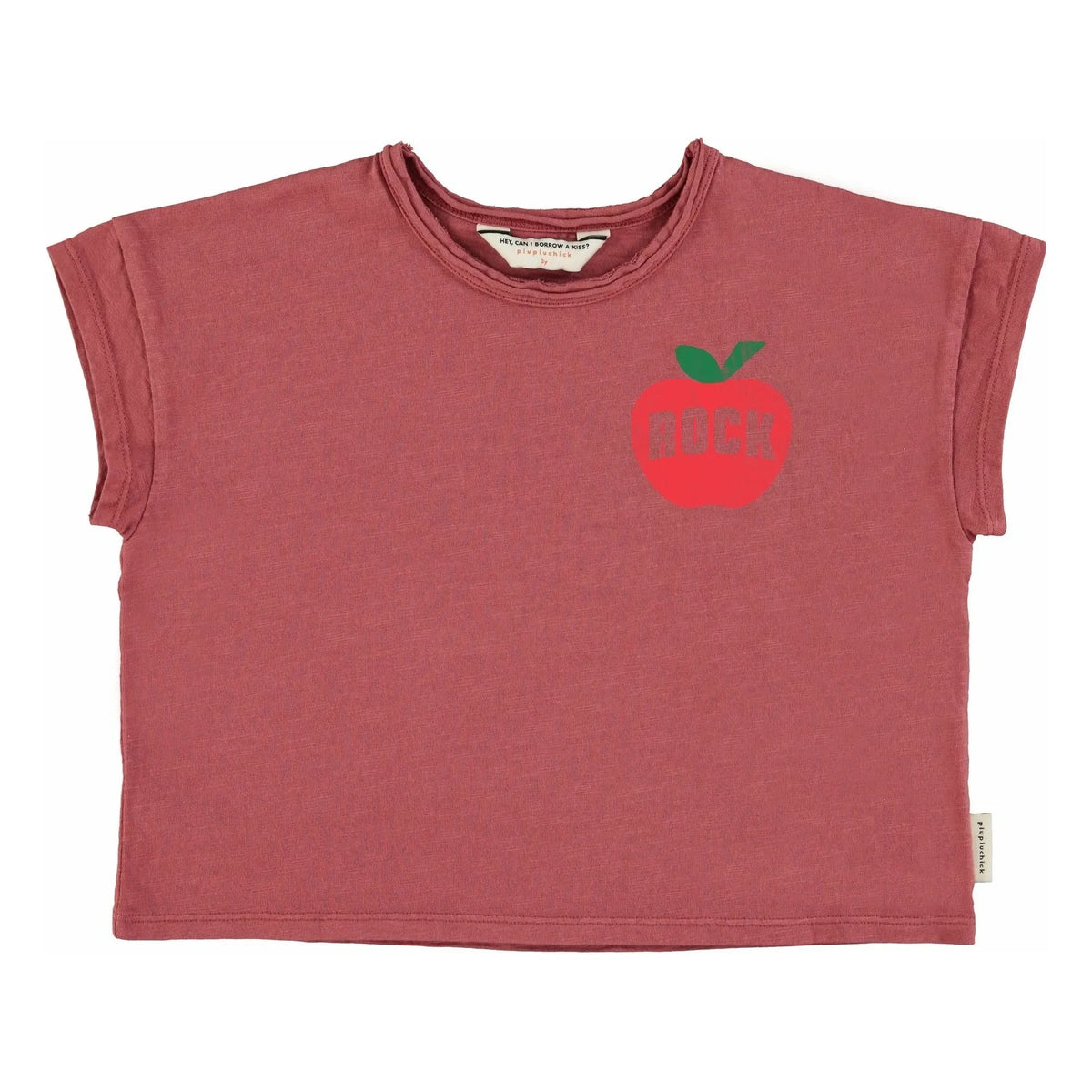 Piupiuchick - Apple T-Shirt | Powder Pink
