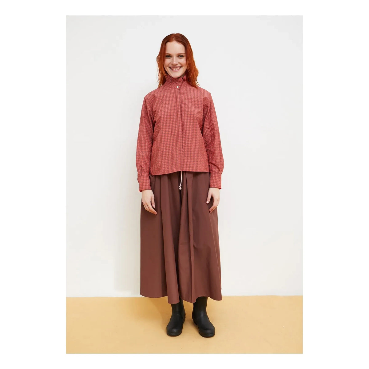 Dr Bloom - Pepsi Vichy Blouse | Coral