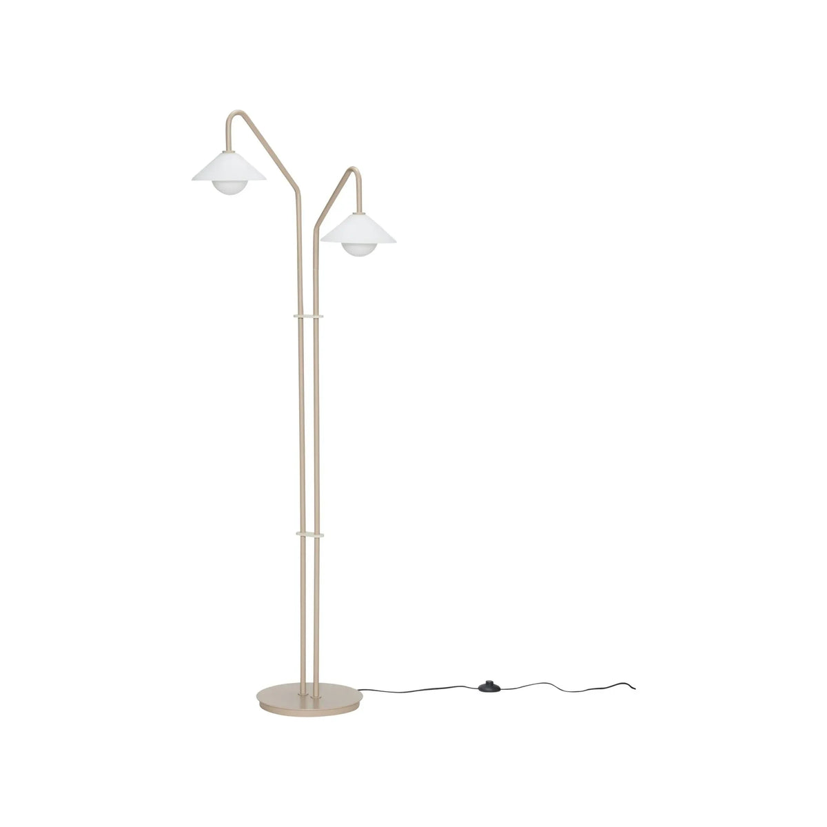 Hübsch - Como floor lamp | Beige