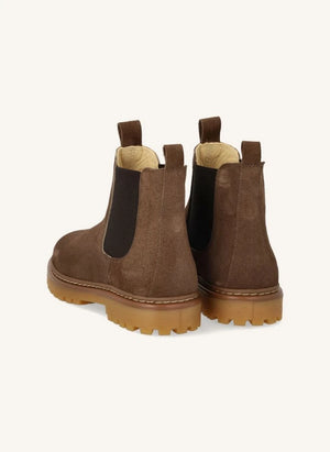 Angulus - Chelsea Tracksole Boots | Mocha