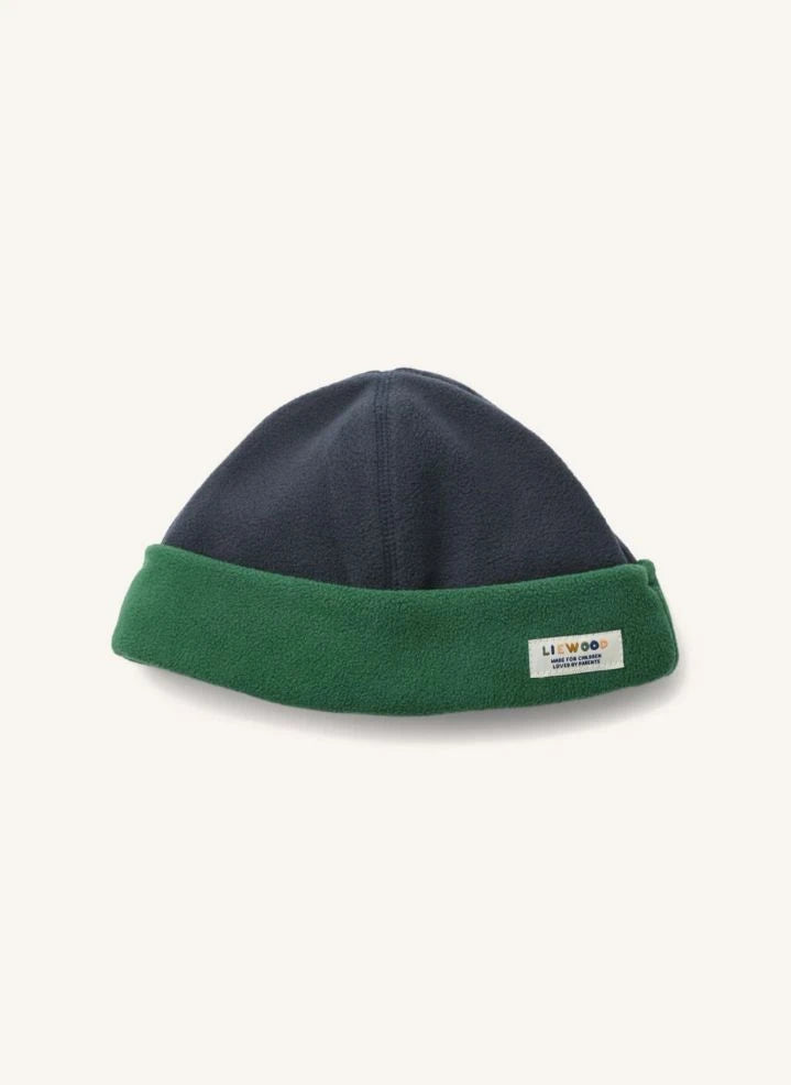 Liewood - Luciano fleece beanie | Navy