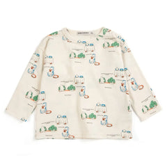 Bobo Choses - Organic Cotton Ghost T-Shirt | Ecru
