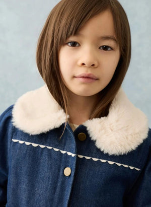 Louise Misha - Rafalina Denim Jacket | Dark Blue