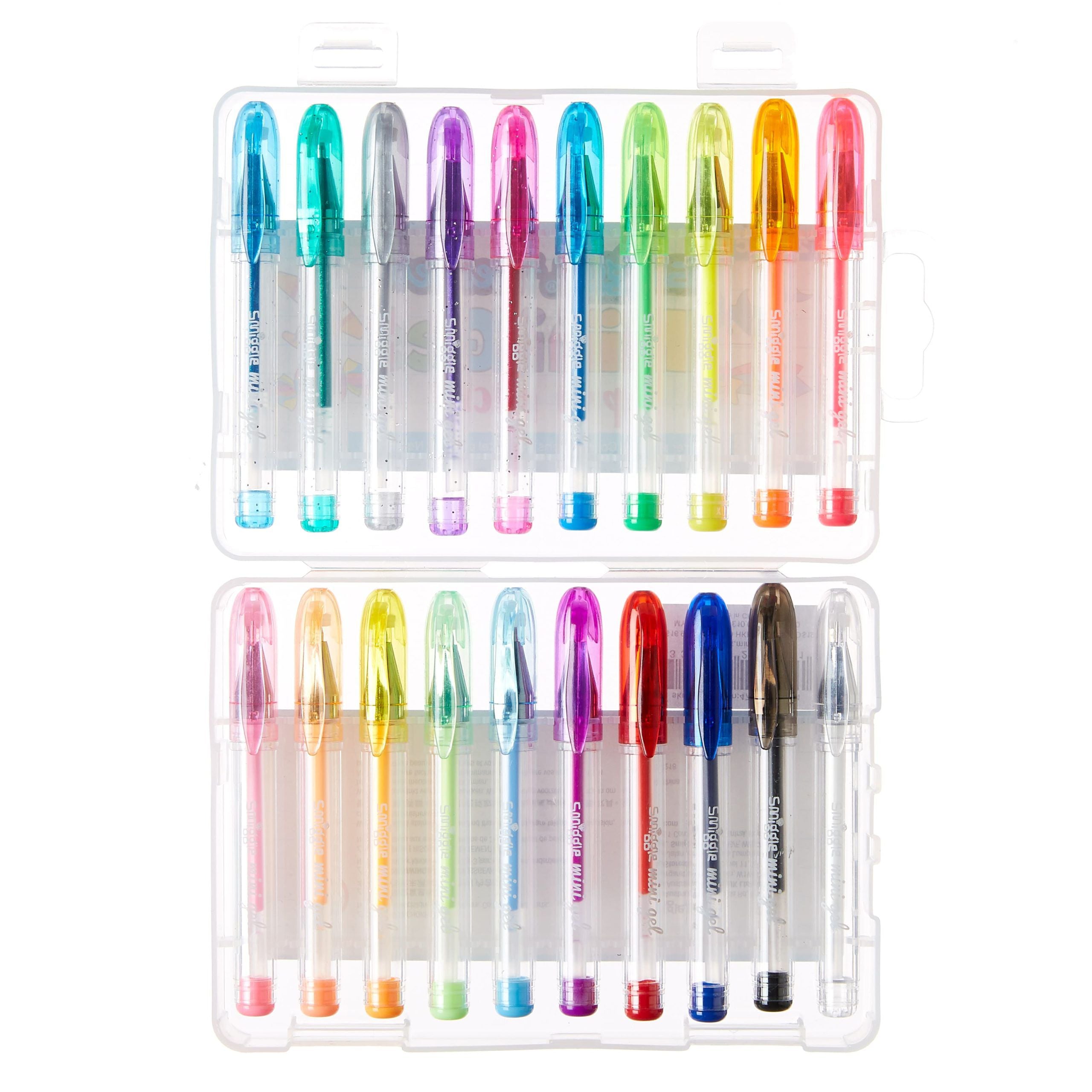 Smiggle - Kokulu Mini Jel Kalemler X20-Dinossi