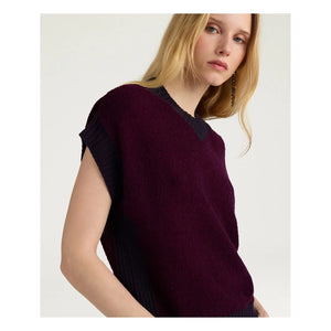 Momoni - Runa Wool Sweater | Burgundy