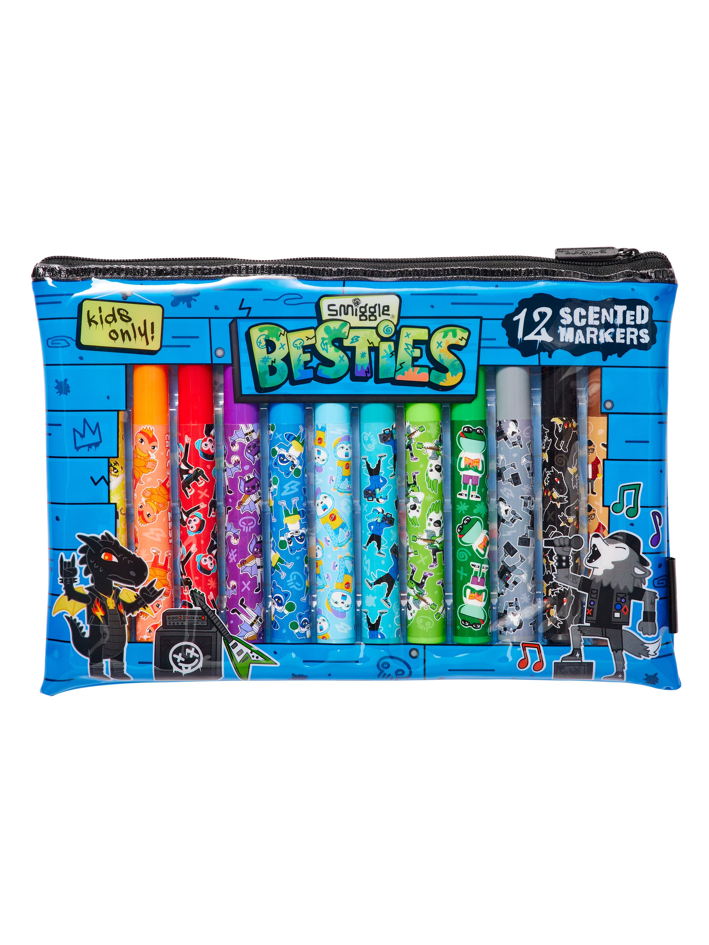 Smiggle - Besties Marker Kalem Seti-Dinossi