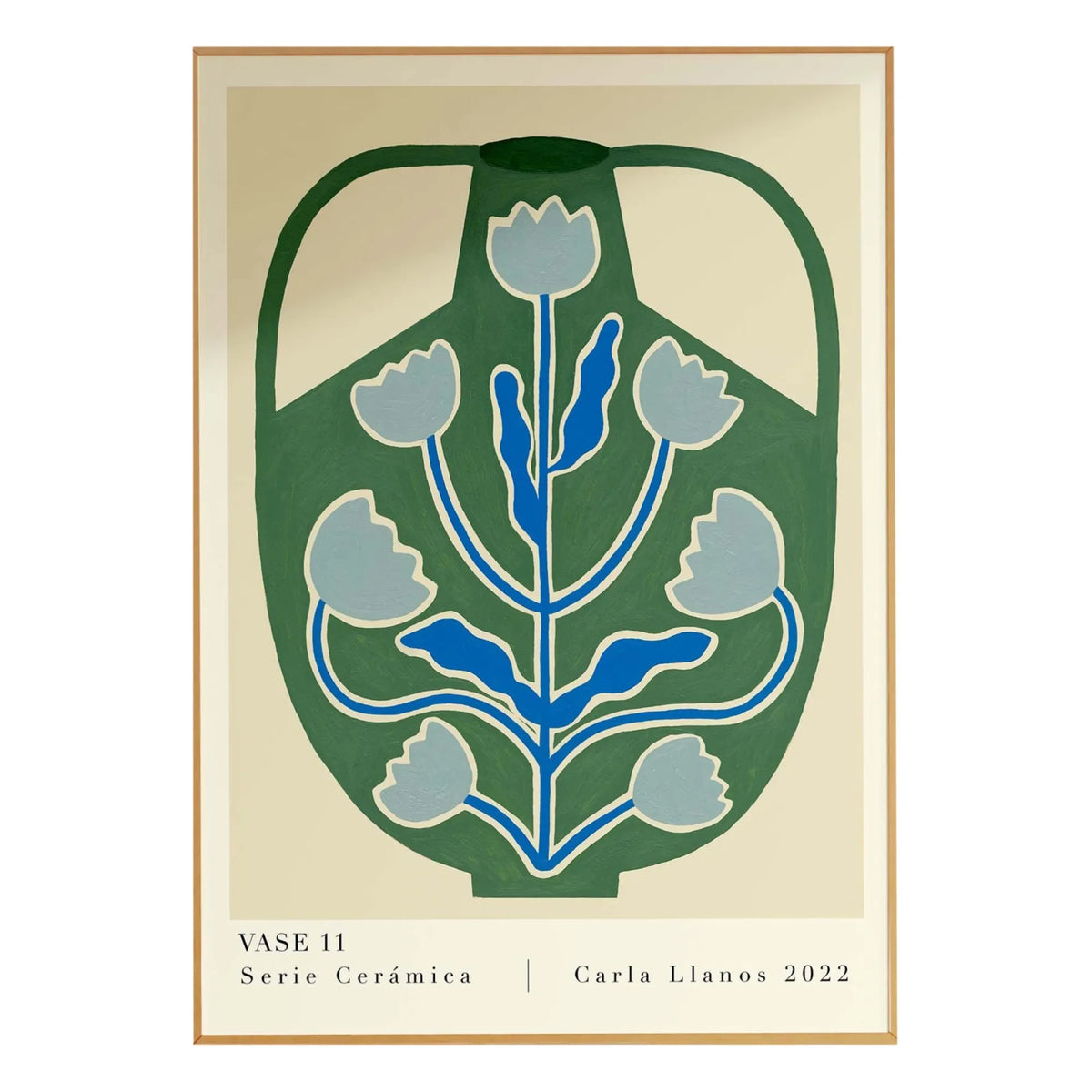 Carla Llanos - Vase Poster #11