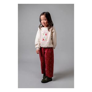 birinit - Magic Day organic cotton sweatshirt | Ivory