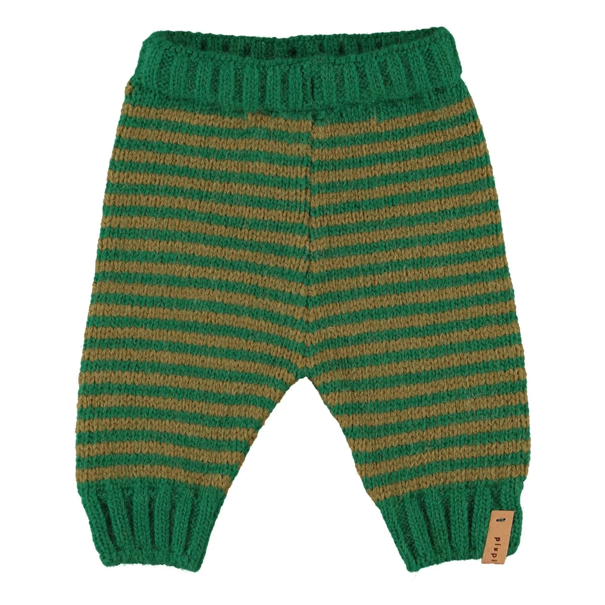 Piupiuchick - Striped Mesh Leggings | Green