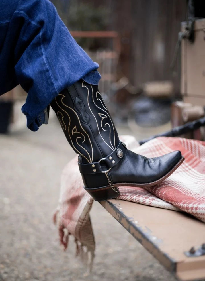 Bootstock - Bobby Cowboy Boots | Black