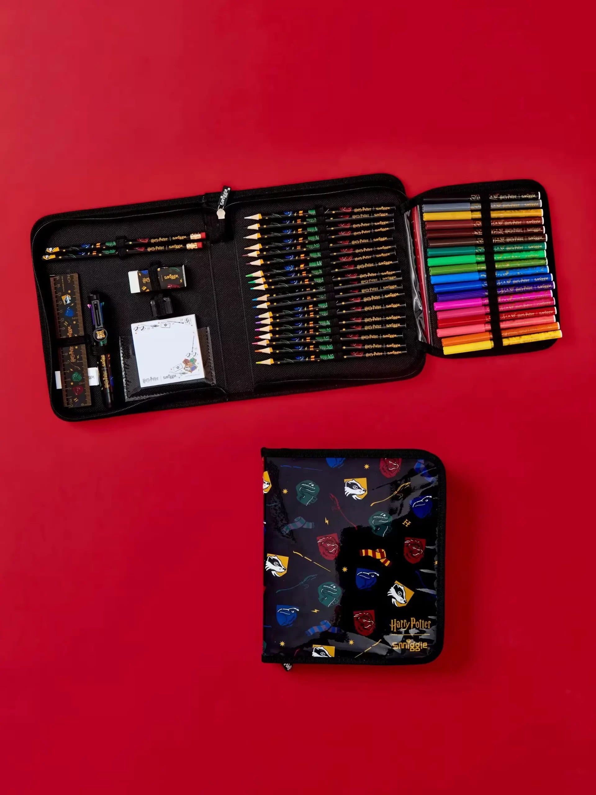 Smiggle -Harry Potter Özel Kalemleri ve Kalem Kutusu Paketi-Dinossi