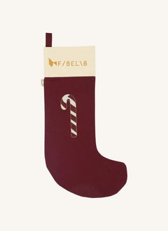 Fabelab - Christmas Stocking Sucre d'Orge | Red