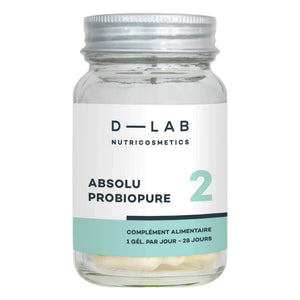 D-LAB NUTRICOSMETICS - Absolu Probiopure Gut Flora Balance Dietary Supplement - 1 Month