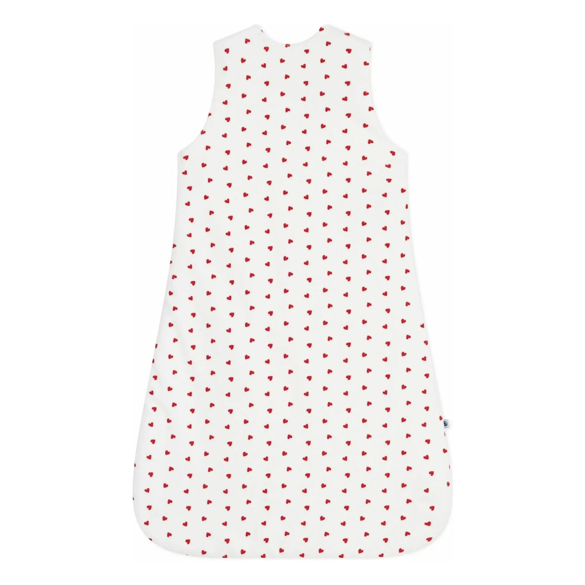 Petit Bateau - Heart-shaped Sleep Suit | White