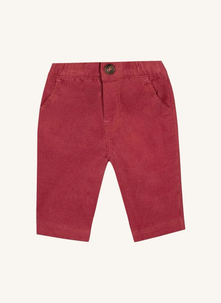 Bonton - Pampa Velvet Pants | Framboise