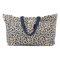 Liewood - Leopard Print Maxi Tote Bag Organic Cotton | Beige