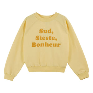 Emile et Ida - Sweat Message Organic Cotton | Mimosa