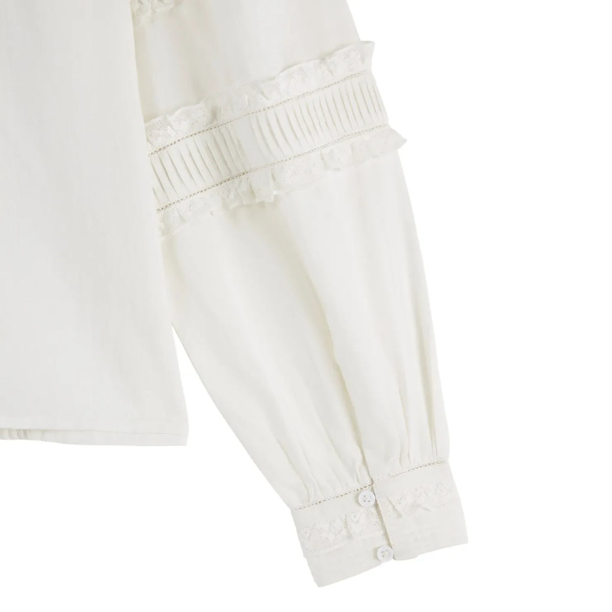 Emile et Ida - Vintage Ecume Blouse | Ecru