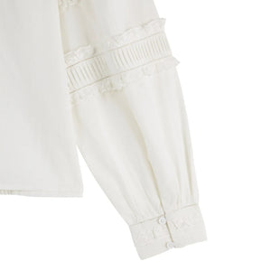 Emile et Ida - Vintage Ecume Blouse | Ecru