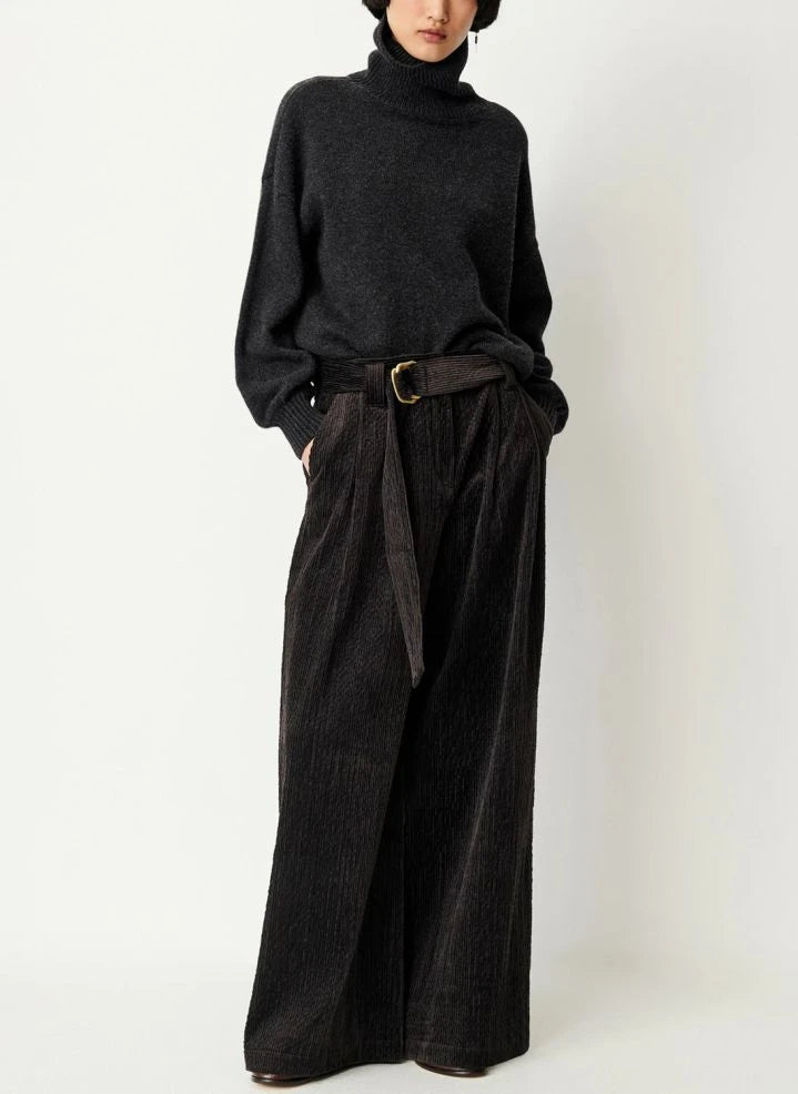 Sessùn - Rivel Cotton Trousers | Black