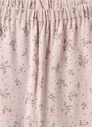 Wheat - Mila Fleuri Organic Cotton Pajamas | Powder Pink