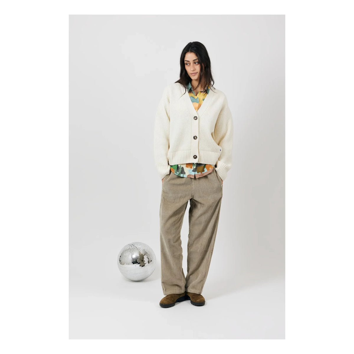 a.p - Gihane Wool cardigan | Ecru