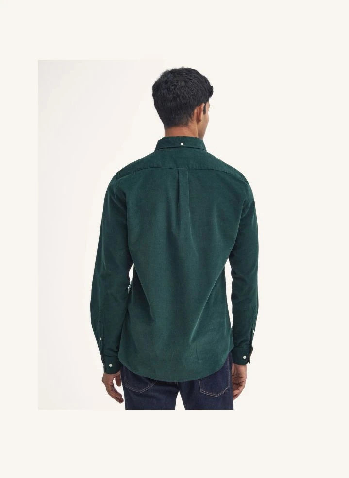 Barbour - Ramsey Velvet Shirt | Chrome Green