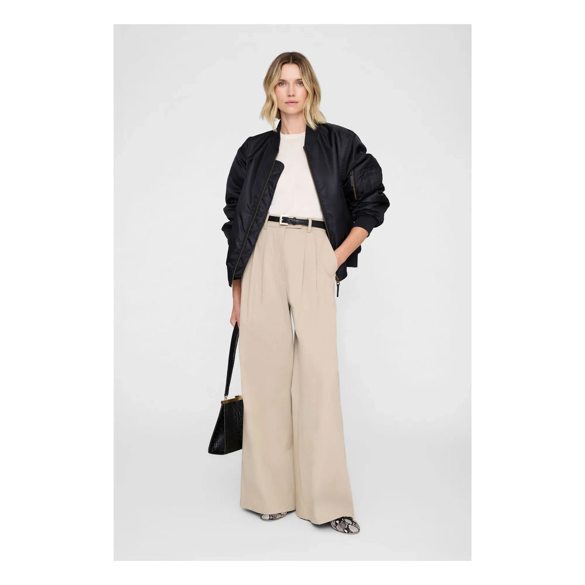 Anine Bing - Lou Pants | Beige