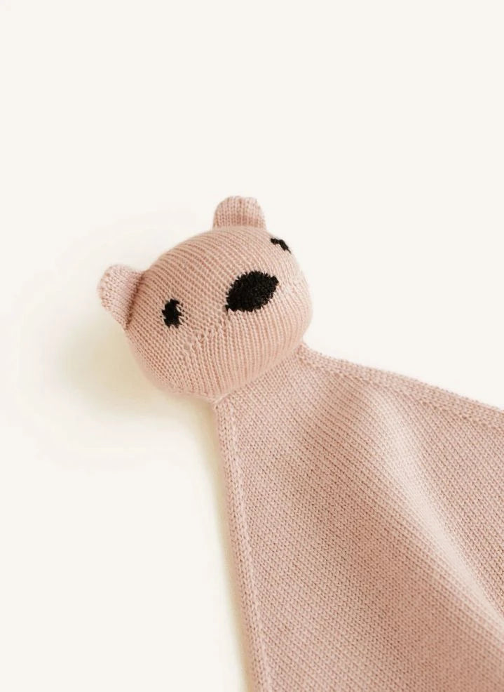 Hvid - Tokki Merino Wool Toy Bear | Apricot