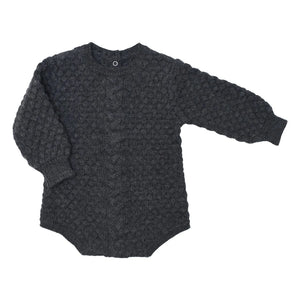 Lililotte - Diego Wool Romper | Gray Melange