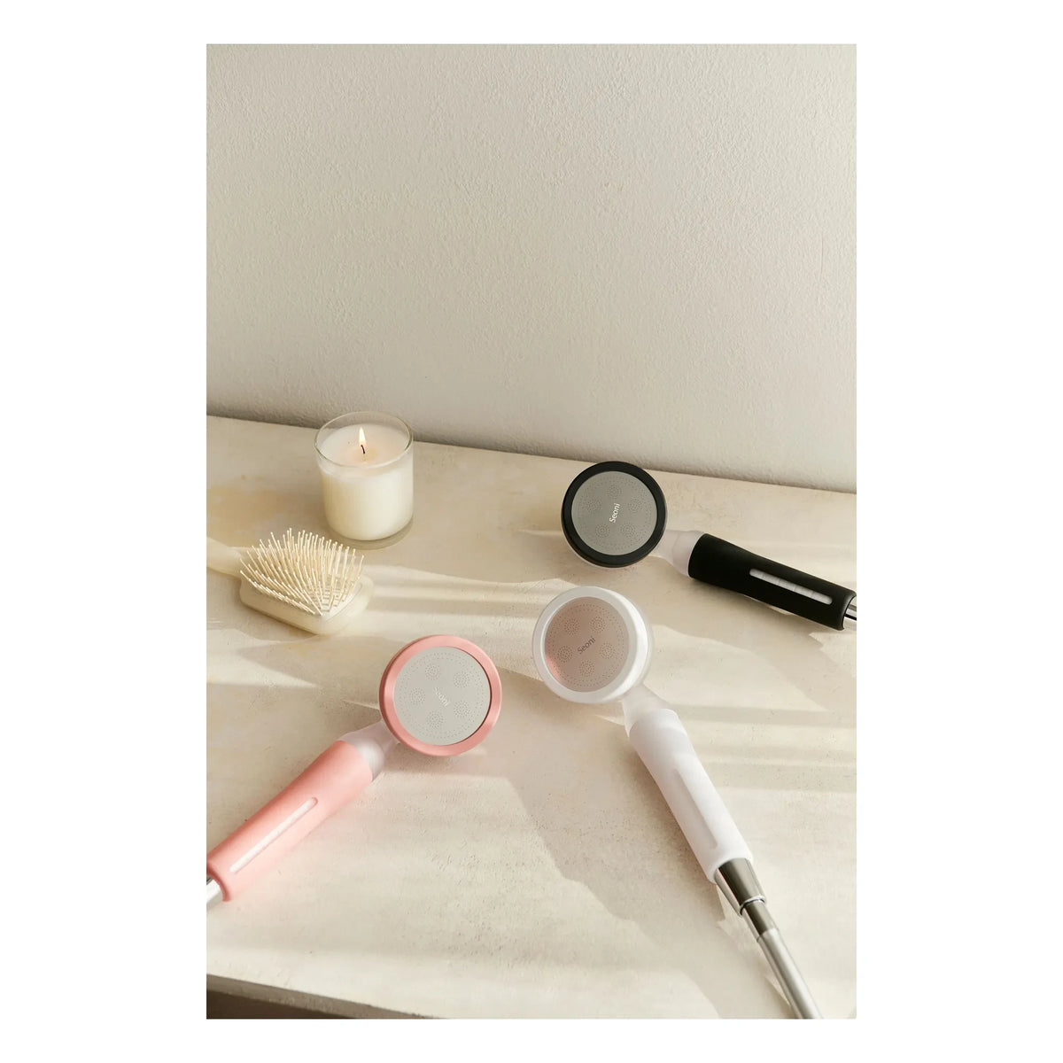 Seoni - Filtered Shower Head | White
