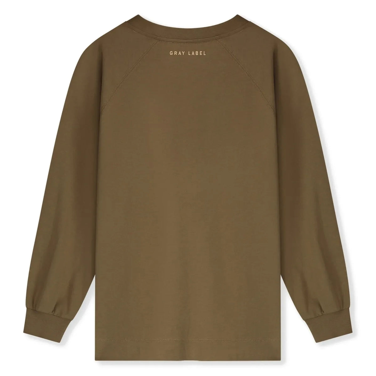 Gray Label - Oversize Long Sleeve T-Shirt Gray Label Organic Cotton | Brown
