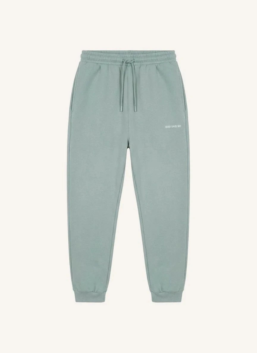 Cos I Said So - Organic Cotton Logo Jogger | Steel
