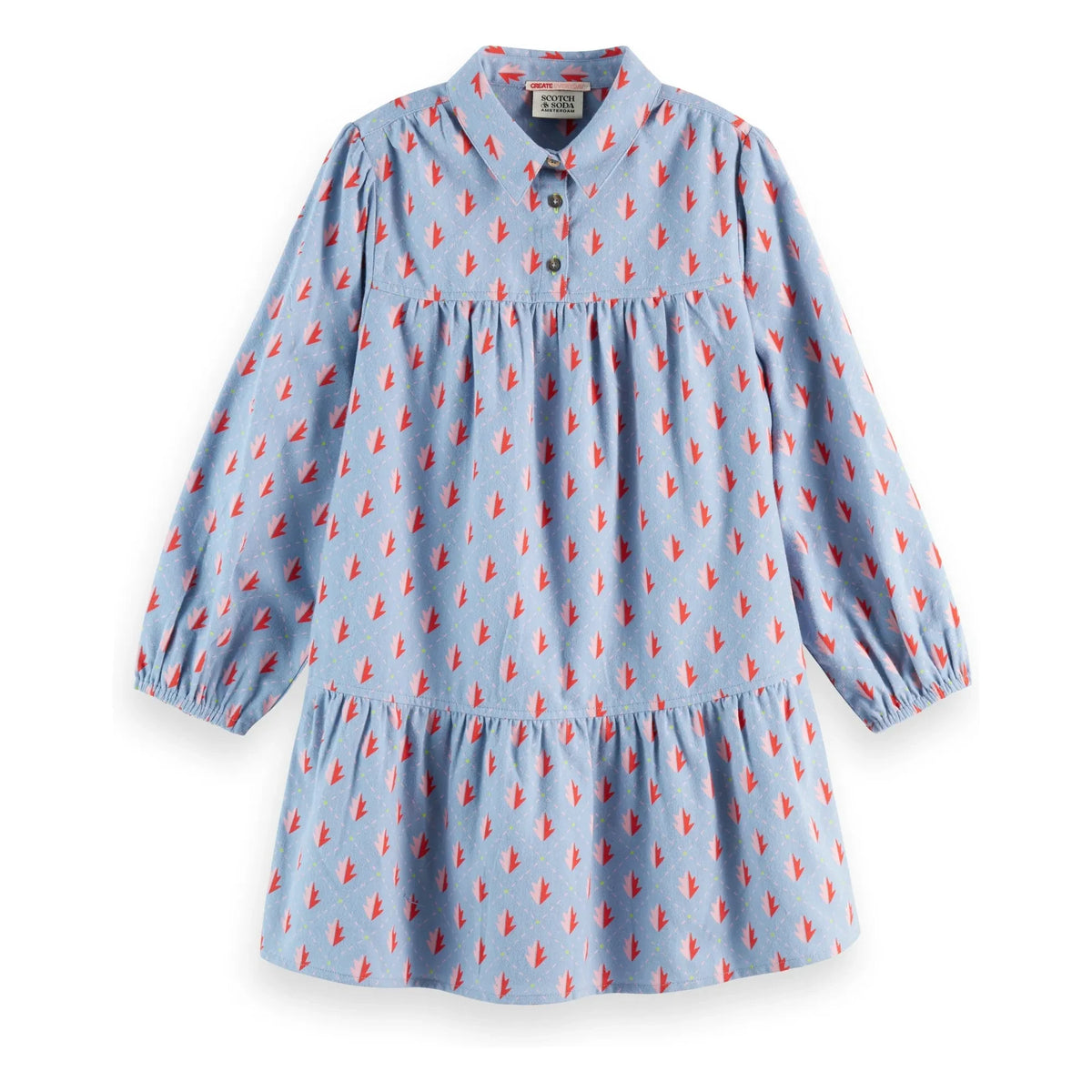 Scotch & Soda - Blue Flannel Dress