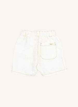 Búho - Linen Shorts | Ecru