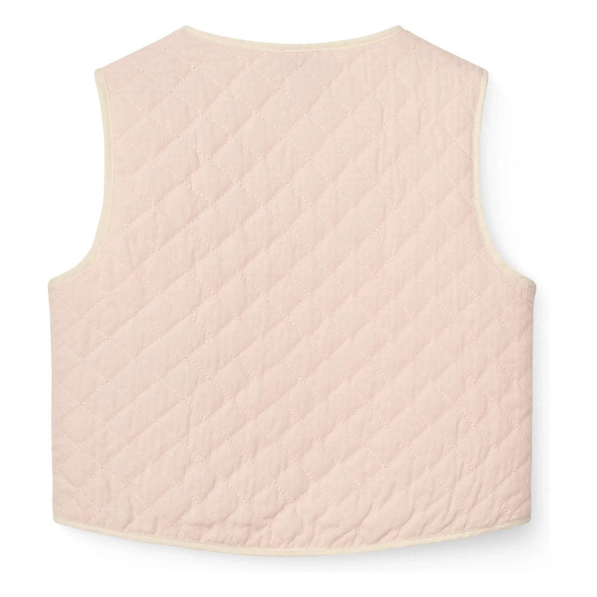Copenhagen Colors - Sleeveless Quilted Organic Cotton Jacket | Light Pink