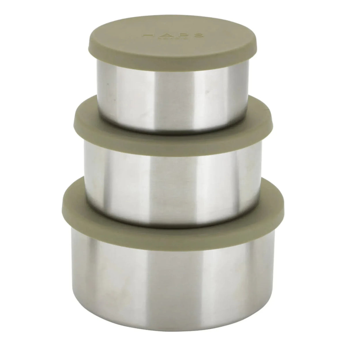 Haps Nordic - Steel Boxes L - Set of 3 | Olive